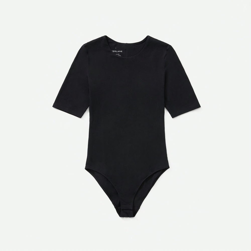 NWT Everlane Short-Sleeve Crewneck Bodysuit
